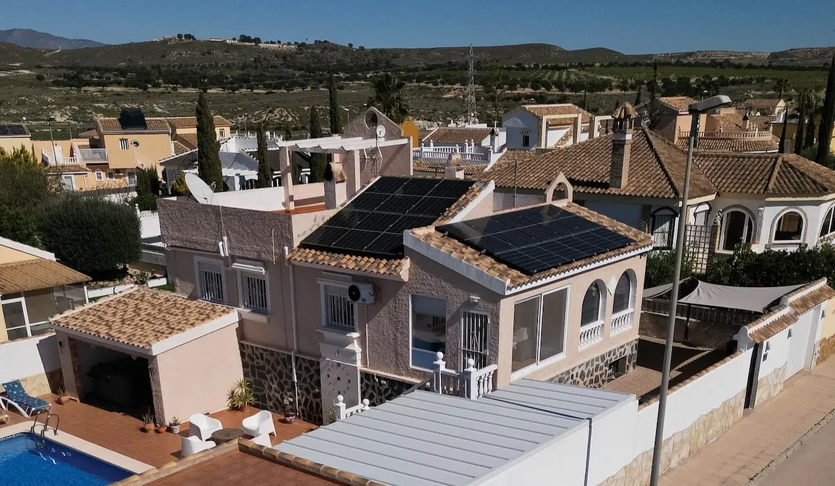 Camposol Murcia solar roof installation by Go Solar